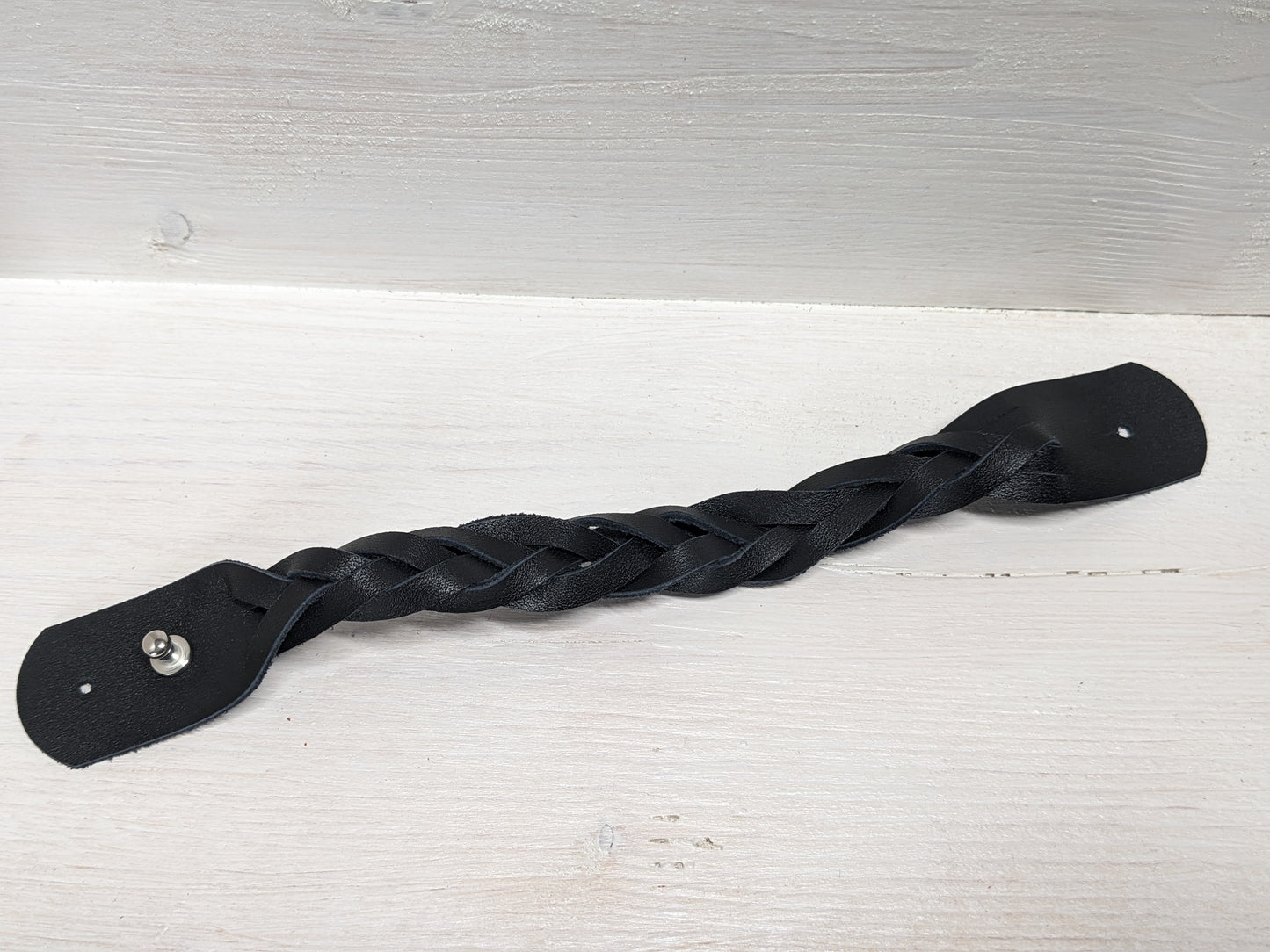 Bracelet en cuir tressé - Modèle unisexe