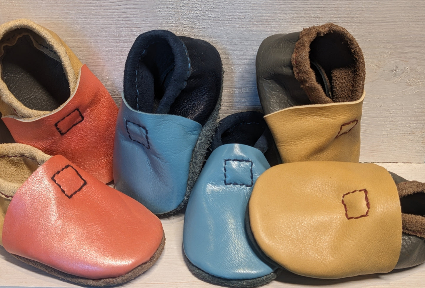 chaussons babouches pour bébé