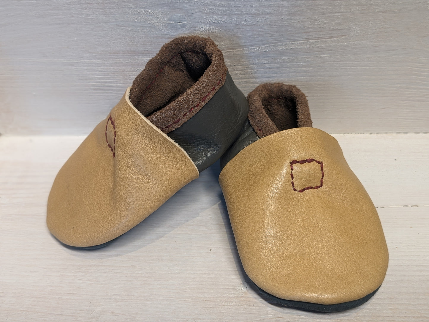 chaussons babouches pour bébé