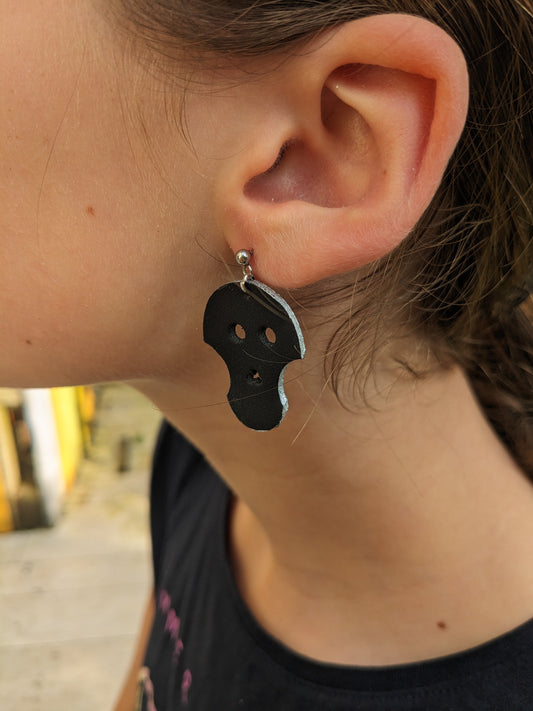 Boucles d'oreilles skull