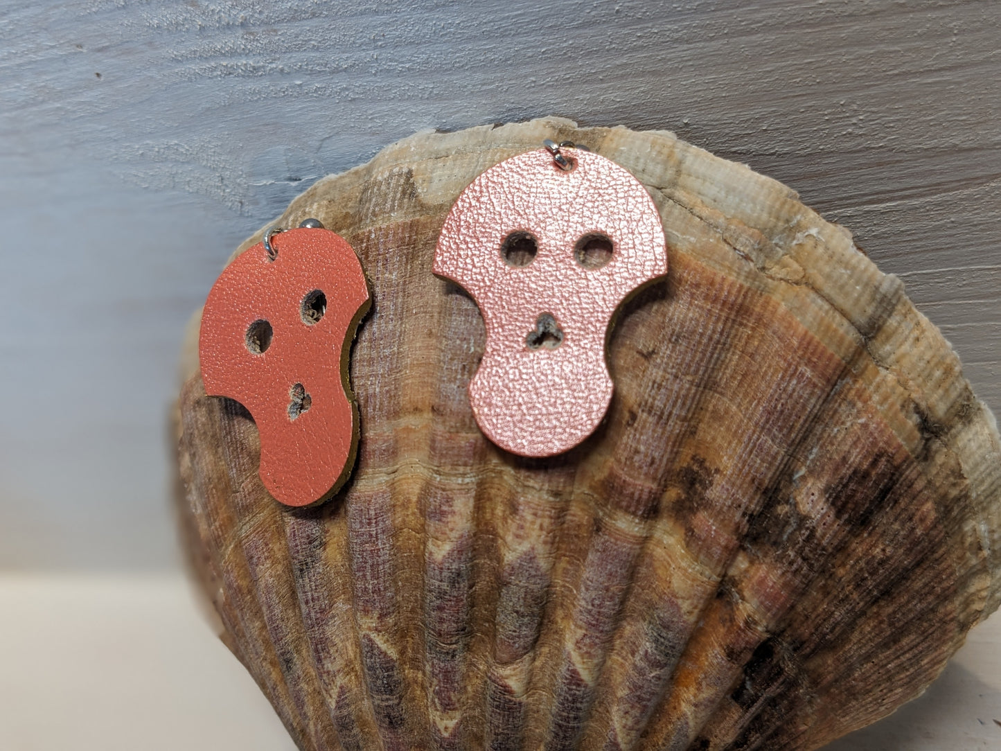 Boucles d'oreilles skull
