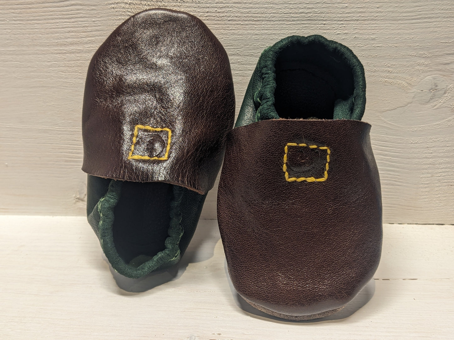 chaussons babouches pour bébé