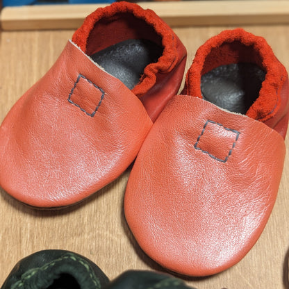 chaussons babouches pour bébé