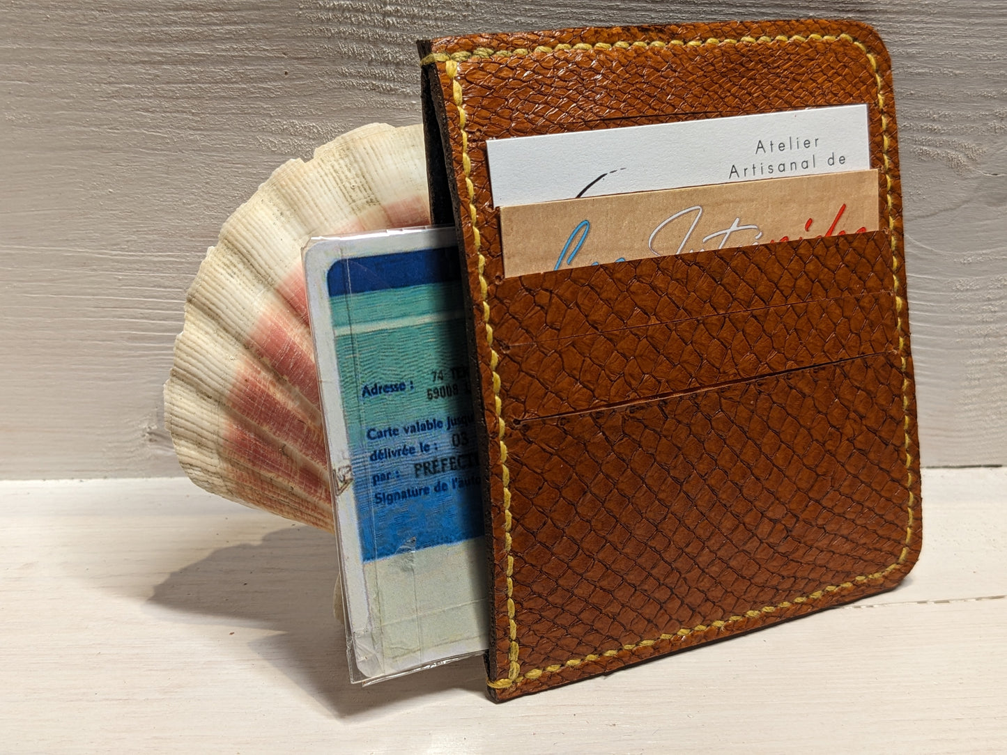 Porte-Cartes, étui permis et carte d'identité