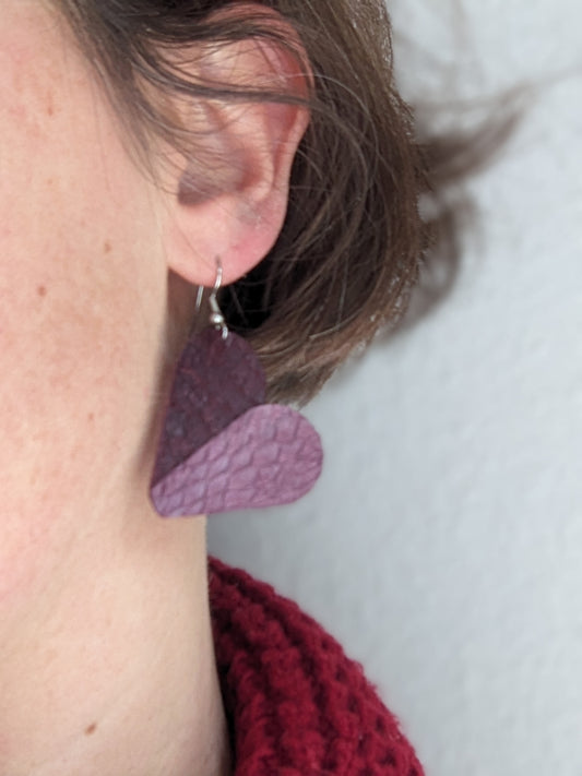 Boucles d'oreilles cœur