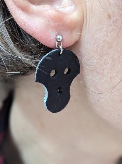 Boucles d'oreilles skull
