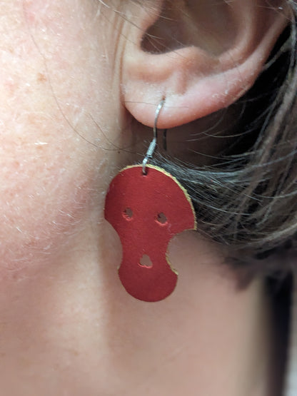 Boucles d'oreilles skull