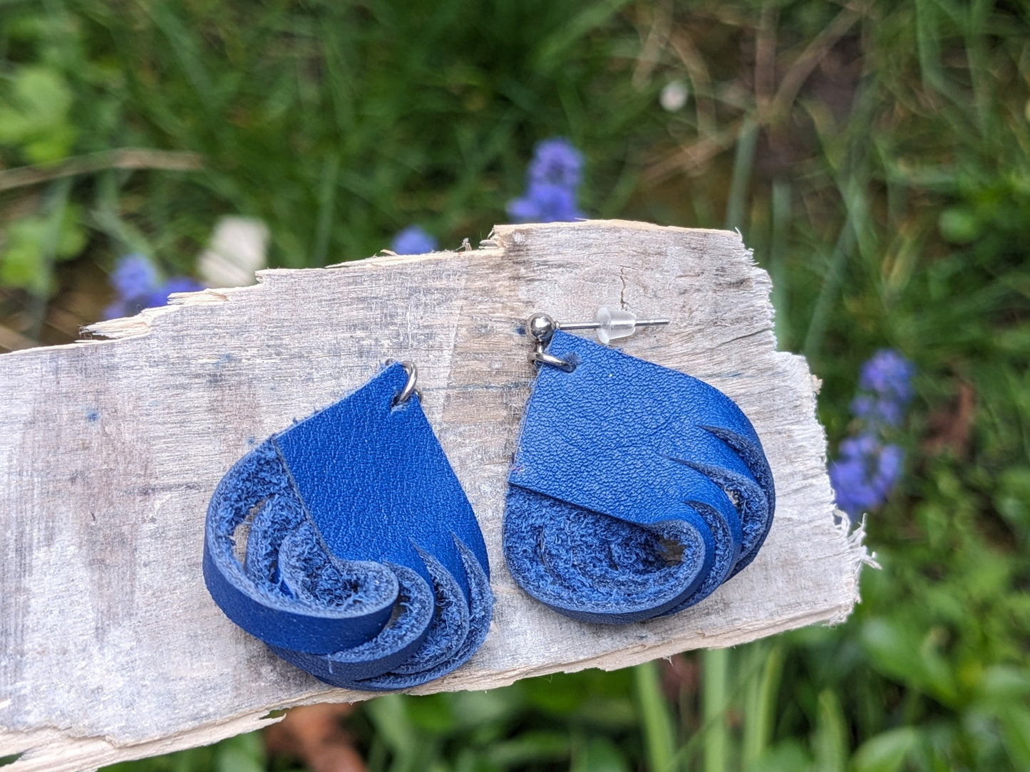 Boucles d'oreilles torsadées