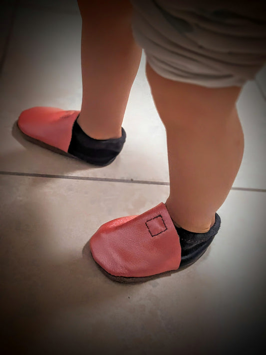chaussons babouches pour bébé