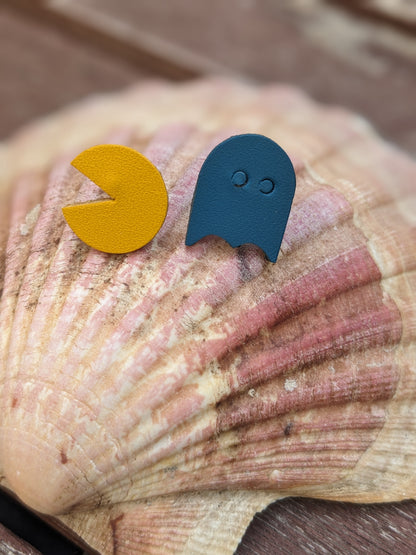 Boucle d'oreille Pacman
