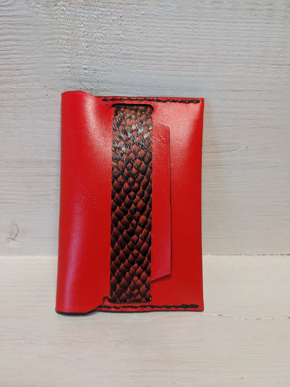 Porte-carte minimaliste en cuir